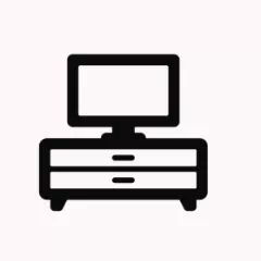 ikona szafki z telewizorem